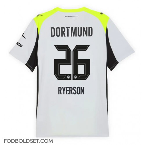 Borussia Dortmund Julian Ryerson #26 Udebanetrøje 2025-26 Kortærmet